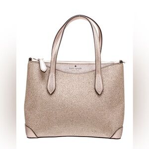 Kate Spade Joley Glittery Large Zipper Tote
